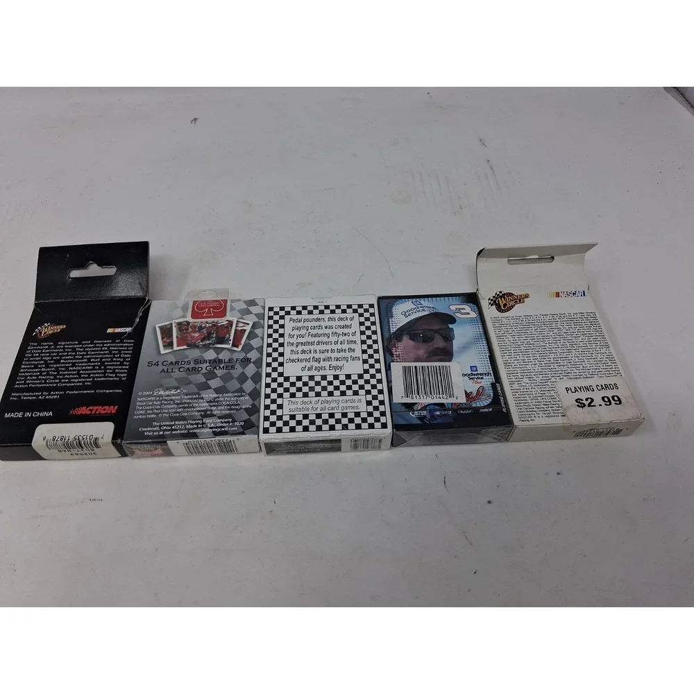 Lot Of 5 Playing Cars Racing Heros+Dale Earnhardt. L